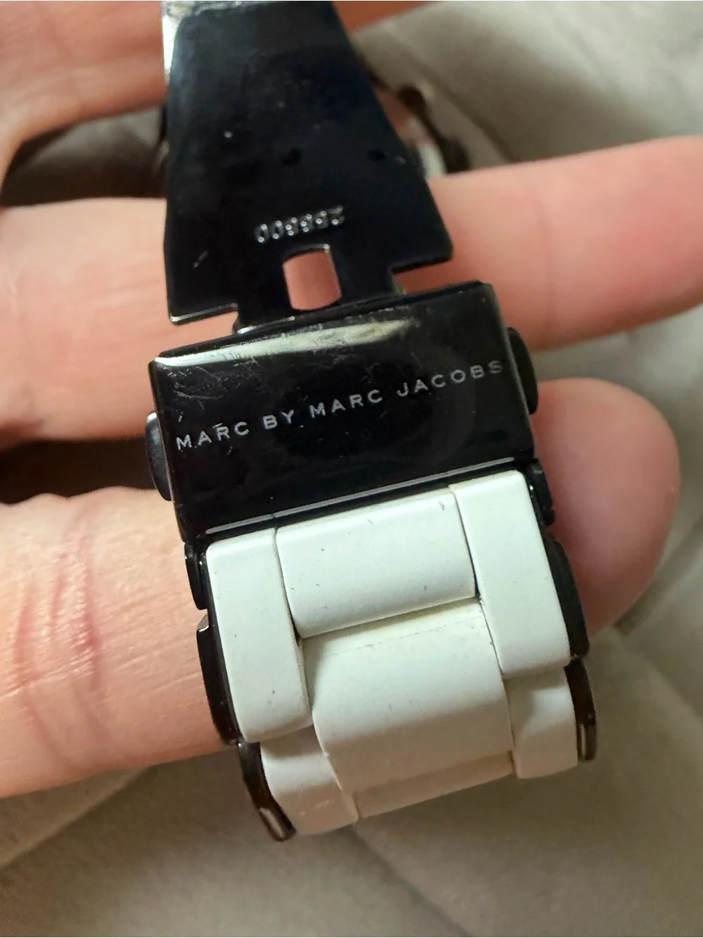 Marc by Marc Jacobs women’s White Chronograph Watch Excellent condition